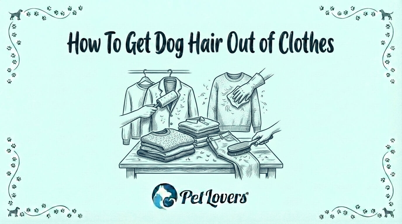 how to remove dog hair from clothes