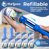 PetLovers Extra Sticky Lint Roller Mega Value Set 720 Sheets NT8-90 (8 pack)