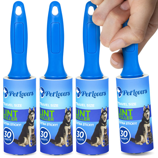 Mini Lint Roller 4-Pack