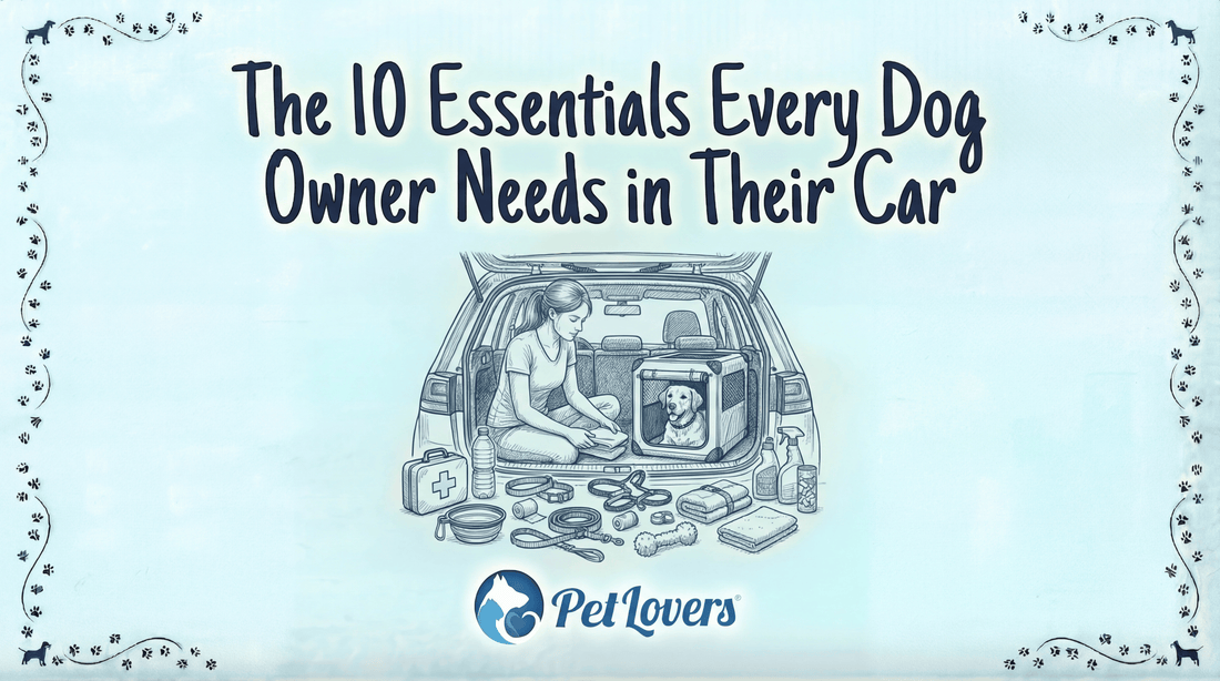 The 10 Essentials Every Dog Owner Needs in Their Car