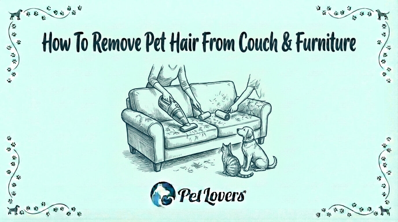 How To Remove Pet Hair From Couch & Furniture (2026) – PetLovers