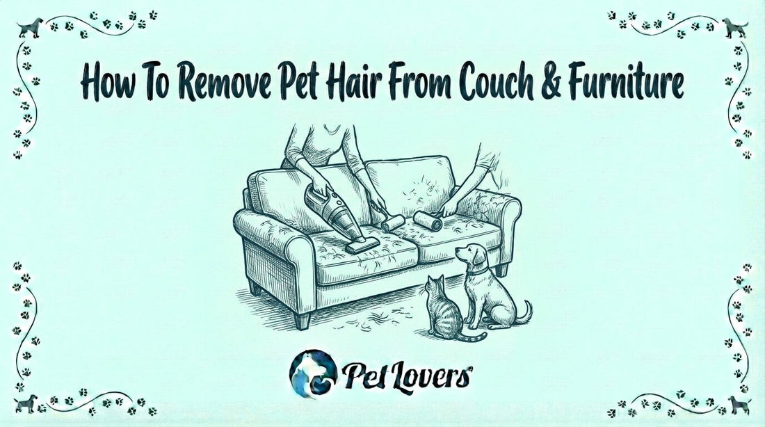 How To Remove Pet Hair From Couch & Furniture