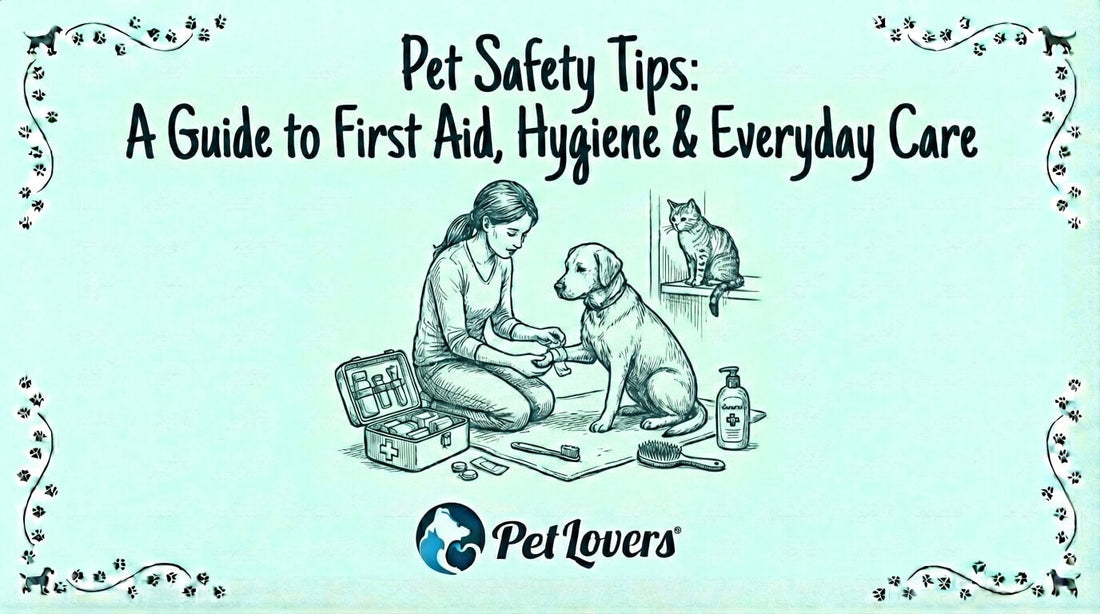 Pet Safety Tips: A Guide to First Aid, Hygiene & Everyday Care
