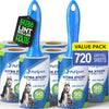 Extra Sticky Lint Roller Mega Value Set - 720 Sheets (8 pack)