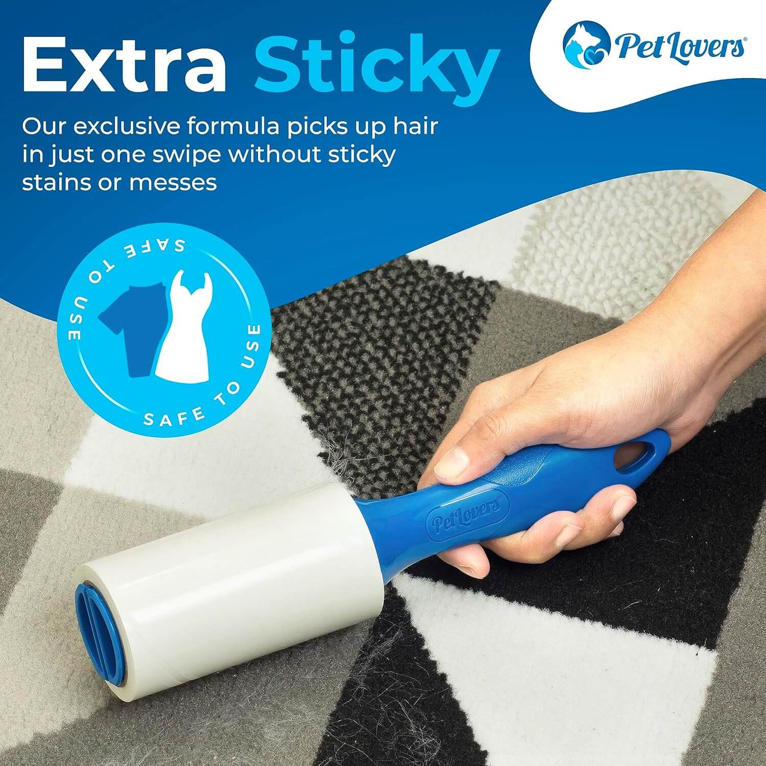 1 Pack Lint Roller 100 Sheets Each