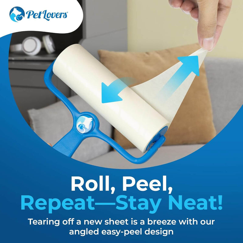 Extra large lint roller 3-pack for home and car