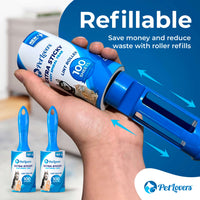 Rouleaux anti-peluches (lot de 2) - 100 feuilles chacun 