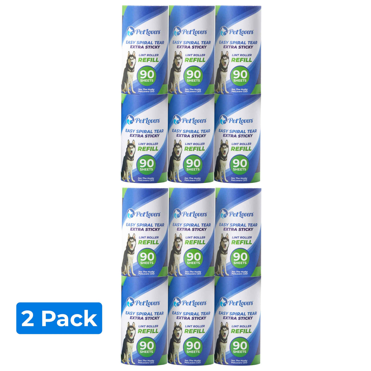 Lint Roller Refill Leo Cleaning S - 50 Sheets Per Roll, 2/3/6 Pack Lint Roller Refill Leo Cleaning S - 50 Sheets Per Roll, 2/3/6 Pack