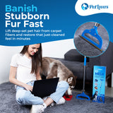 PetLovers EzLint Mega 52" Carpet Rake