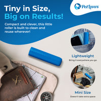 PetLovers EzRoll Mini wiederverwendbare Fusselrolle