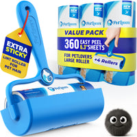 Large Lint Roller – 4 Pack