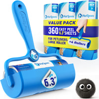 Large Lint Roller – 4 Pack