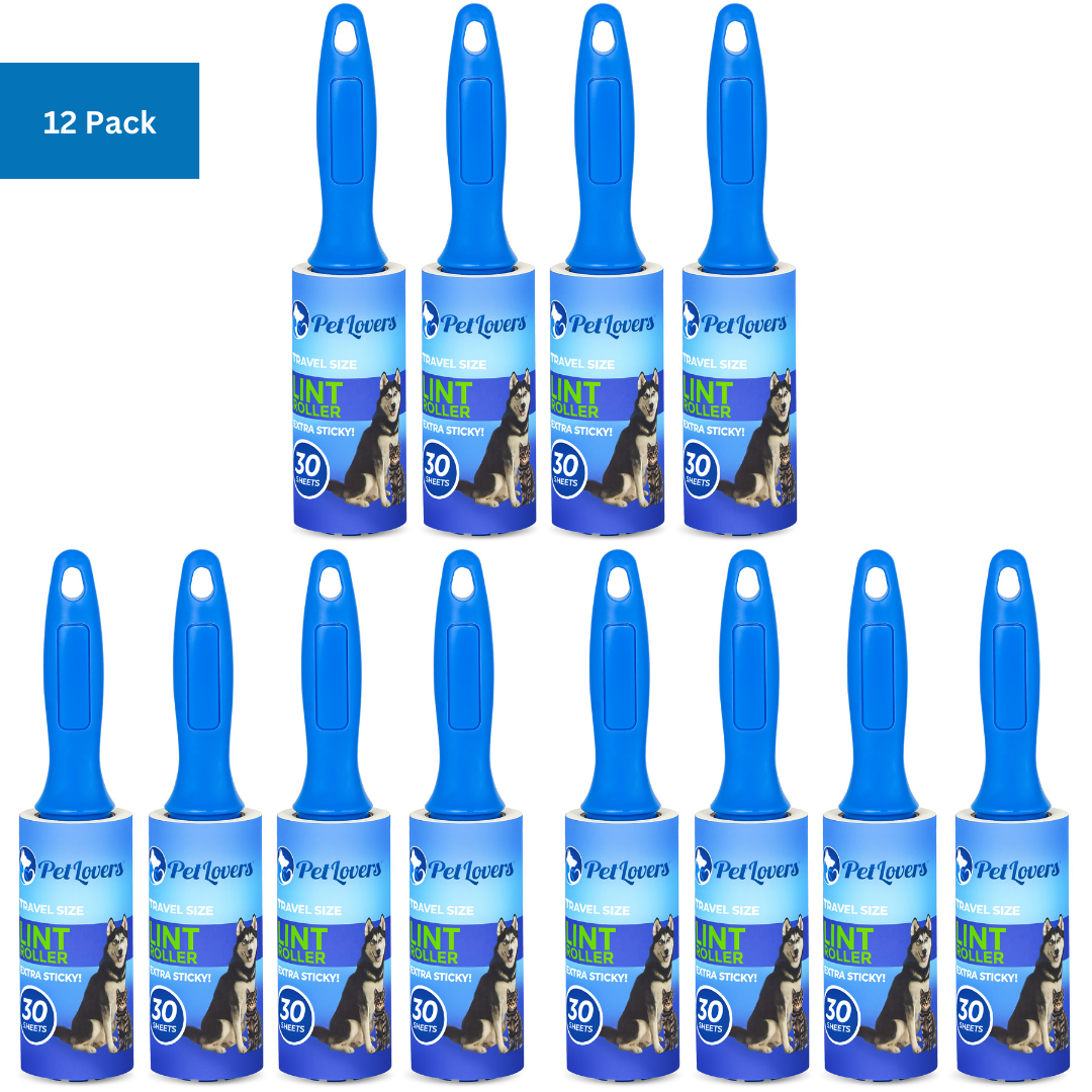 Mini Extra Sticky Lint Roller - 4 Pack