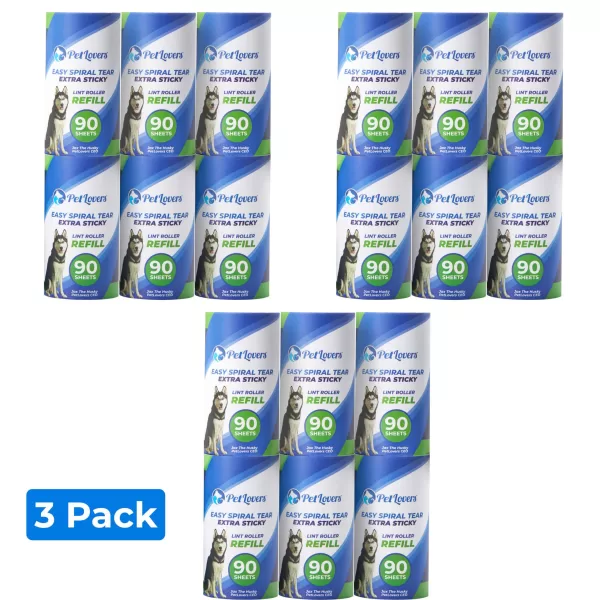 Lint Roller 90-Sheet Refill - 6 Pack - Image 6