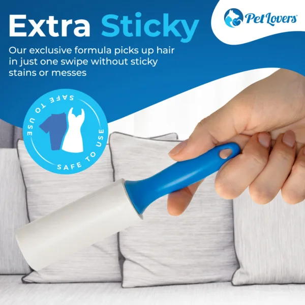 Mini Extra Sticky Lint Roller - 4 Pack - Image 2