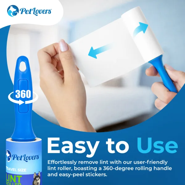 Mini Extra Sticky Lint Roller - 4 Pack - Image 3