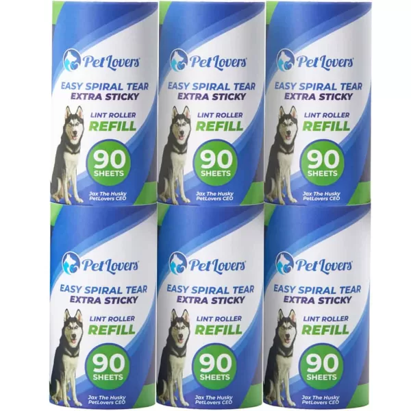 Lint Roller 90 Sheet Refill 6