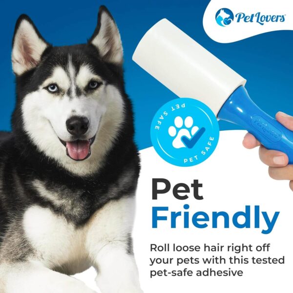 PetLovers Extra Sticky Lint Roller Mega Value Set 720 Sheets NT8-90 (8 pack) - Image 3