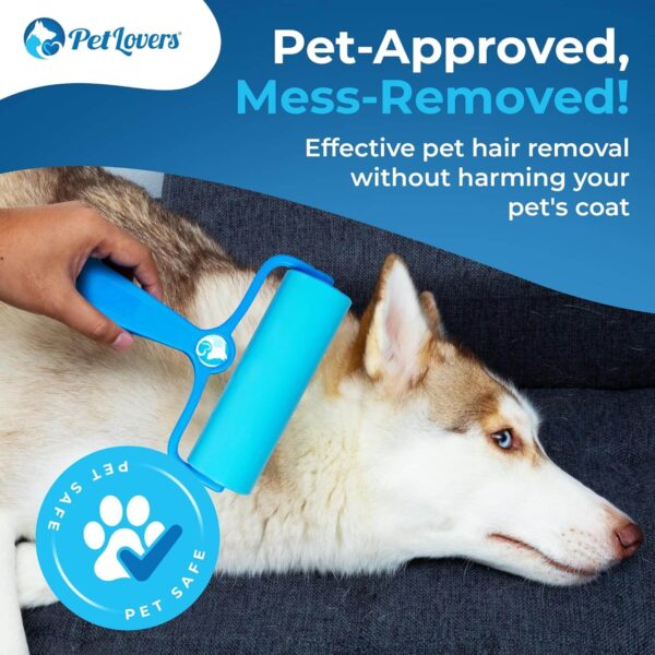 PetLovers 6.3" Mega EzRoll Reusable Lint Roller - Image 4
