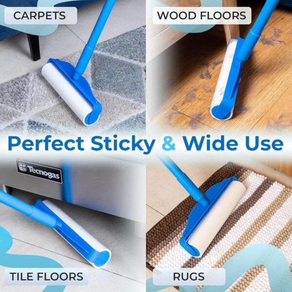 PetLovers Large Lint Roller with 3 Refills (4 pack) - Image 6